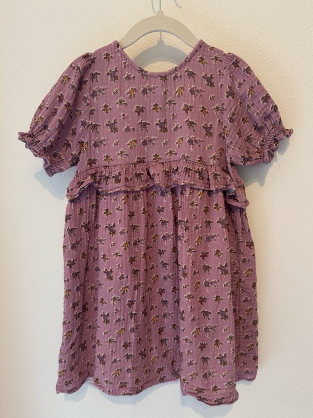 Girls Zara muslin dress